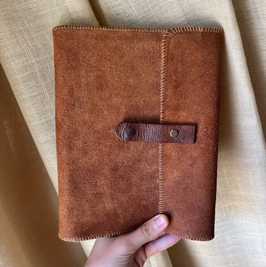 Livre d’or en cuir véritable – Format A5