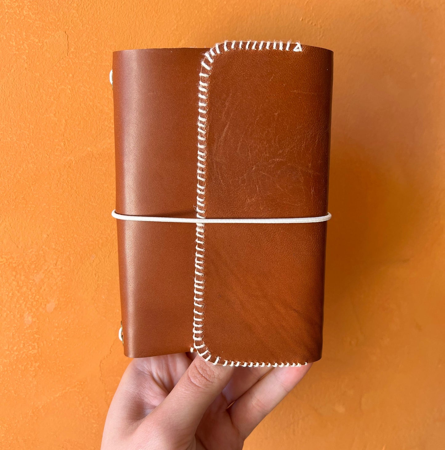 Carnet couverture en cuir personnalisable